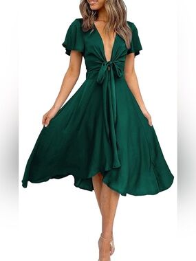 Miduo Midi Satin Dress
